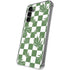 Marijuana Green Checkered Galaxy S24 Plus Clear Case